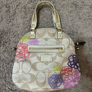 Coach poppy crossbody bag
